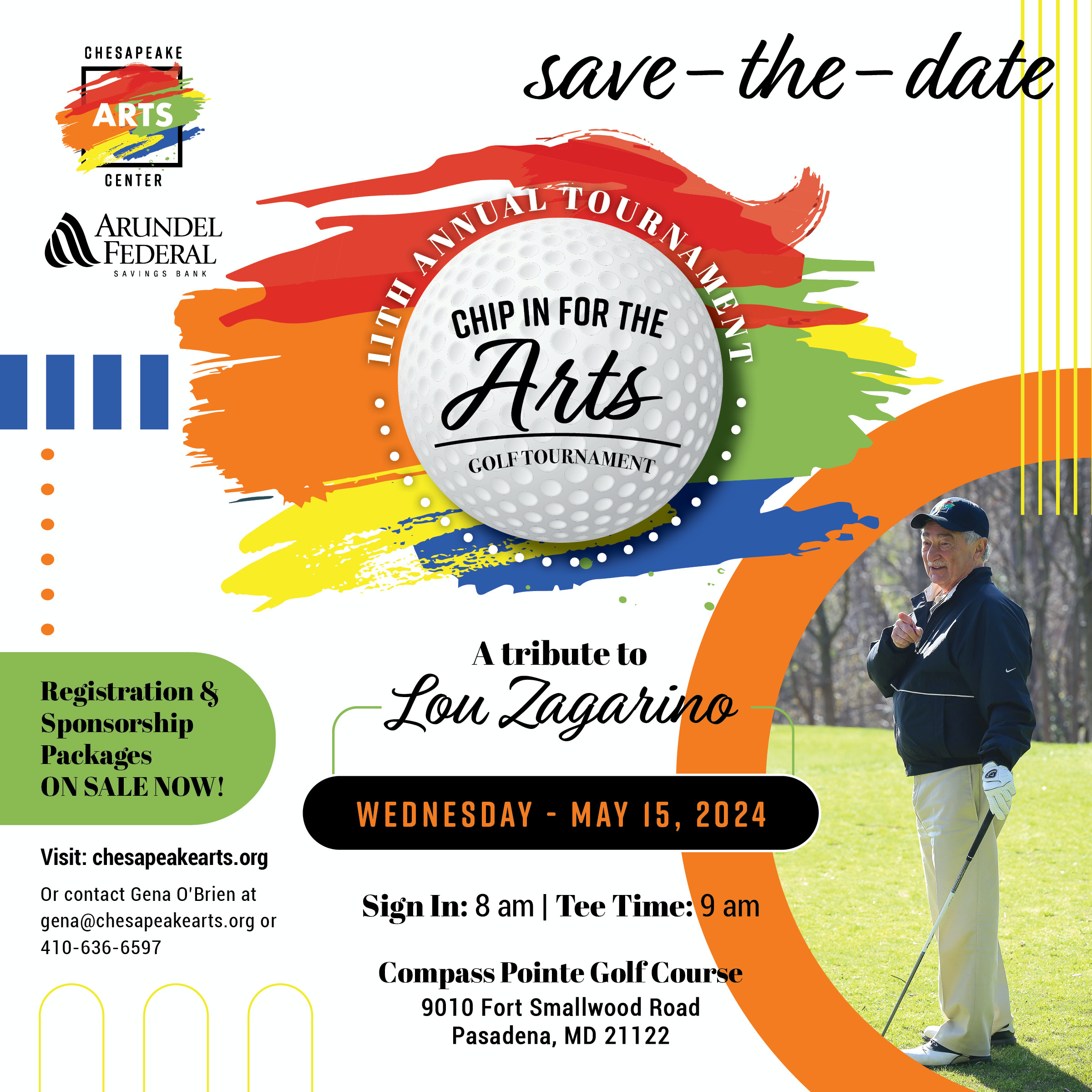 Chip in for the Arts Golf Tournament 
