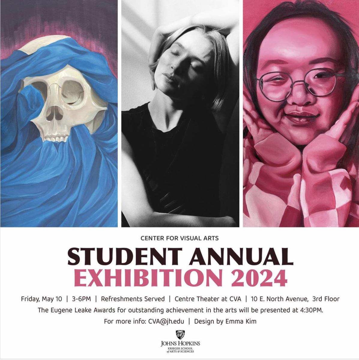The Center for Visual Arts Student Annual Exhibition 2024.