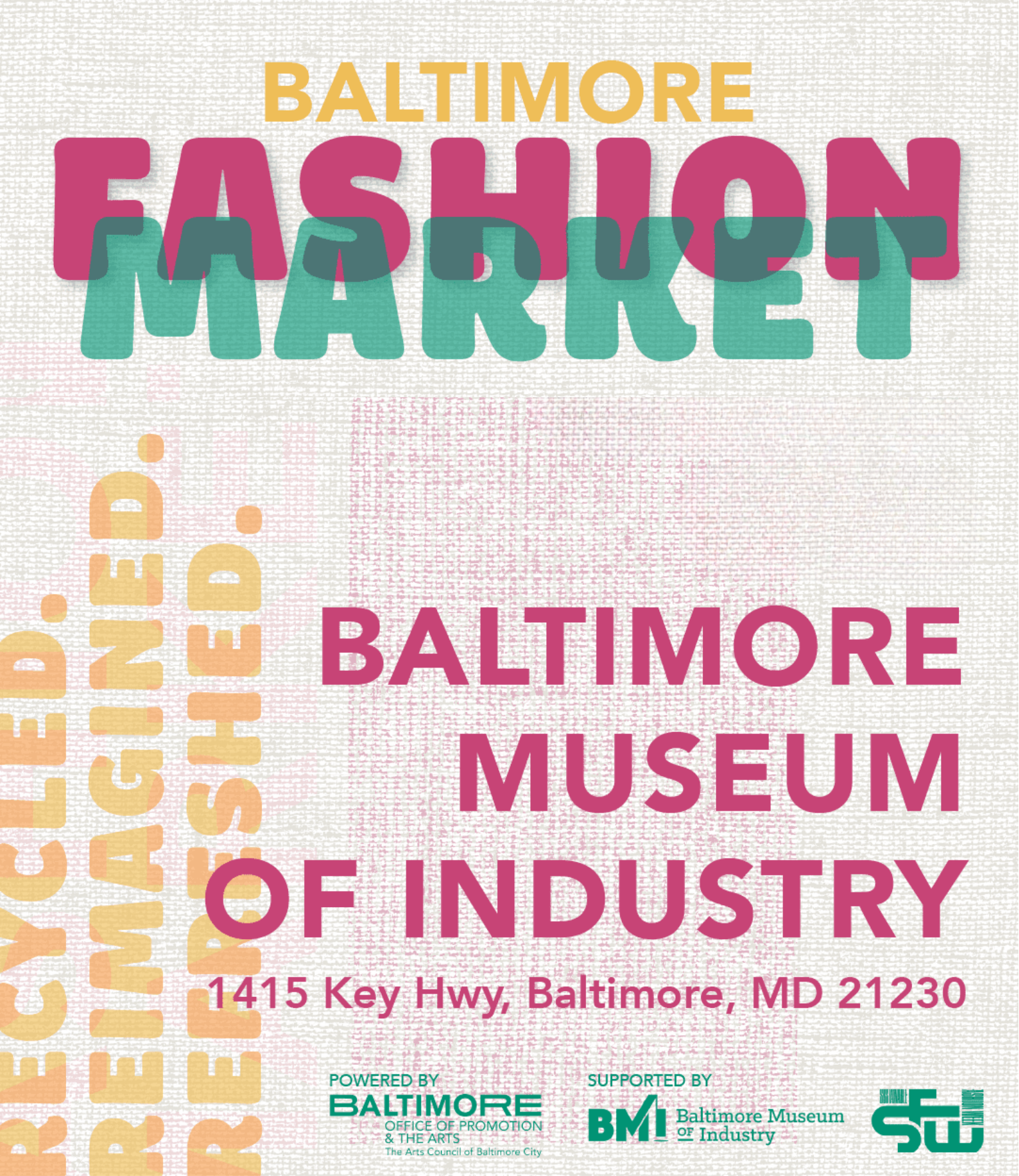 Sustainable Fashion Market Pop-up at BMI